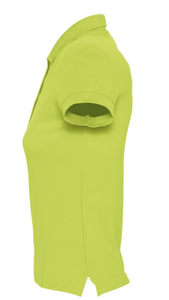 Рубашка поло женская Passion 170, зеленое яблоко — изображение 3