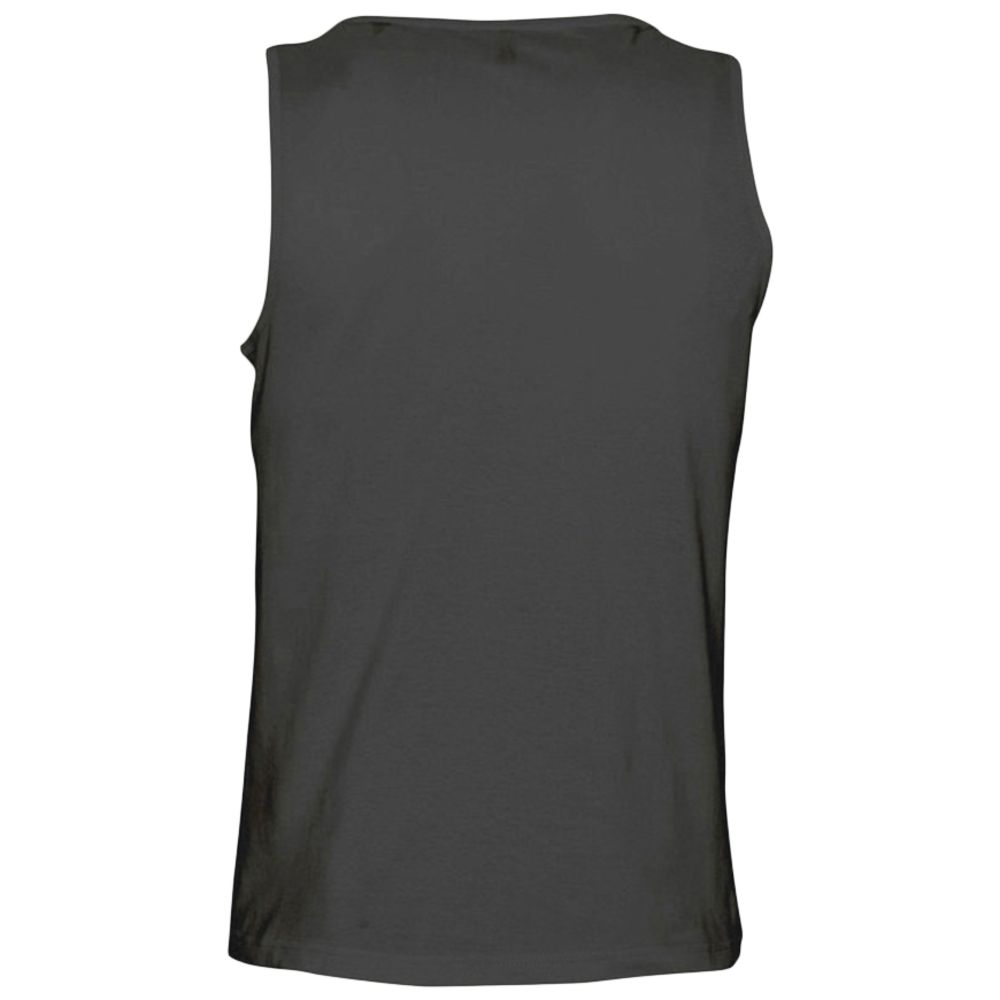 Майка мужская Justin 150, черная — изображение 2