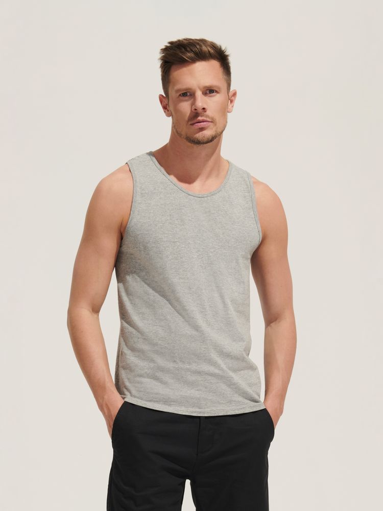 Майка мужская Justin 150, ярко-синяя — изображение 3