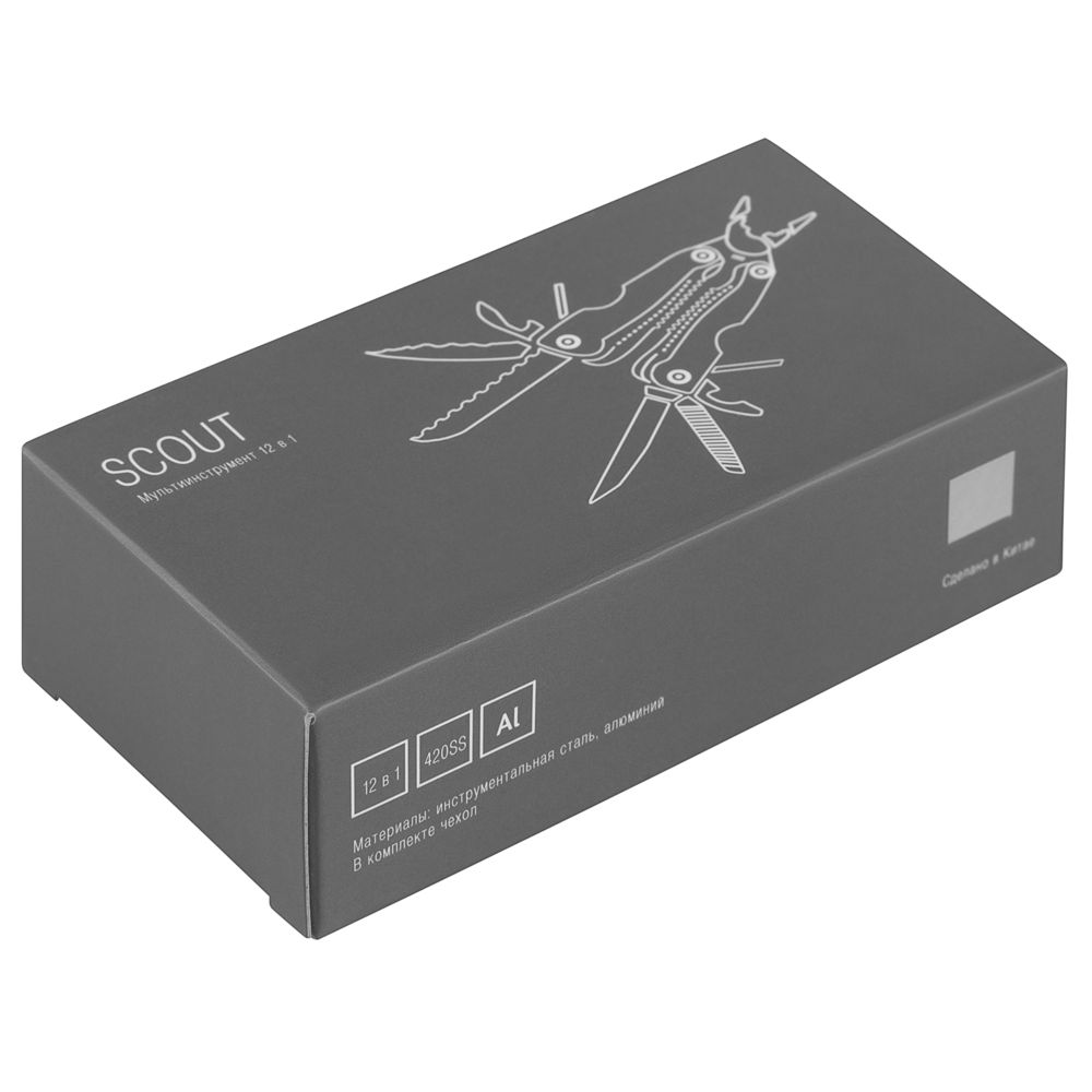 Мультитул Scout, серебристый — изображение 6