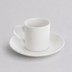 Кофейная пара прямой формы Espresso, 100мл, белый
