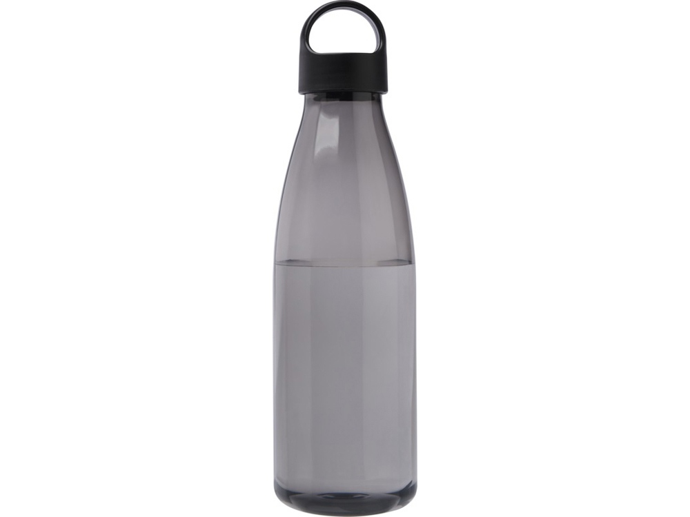 Bergen бутылка для воды объемом 800 мл из переработанной пластмассы, сплошной черный — изображение 2