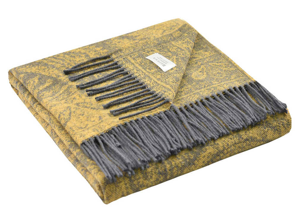 Плед Marzotto MAGNOLIA 7000, желтый — изображение 2