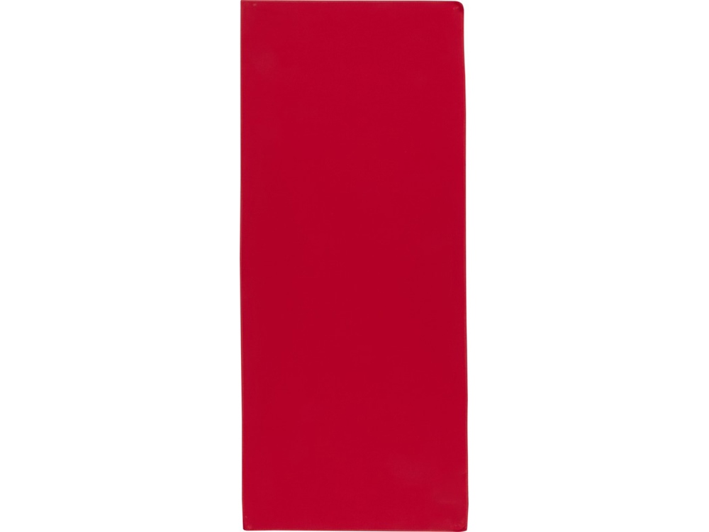 Lucas спортивное полотенце из переработанного полиэстера 30х80 см - Красный — изображение 3