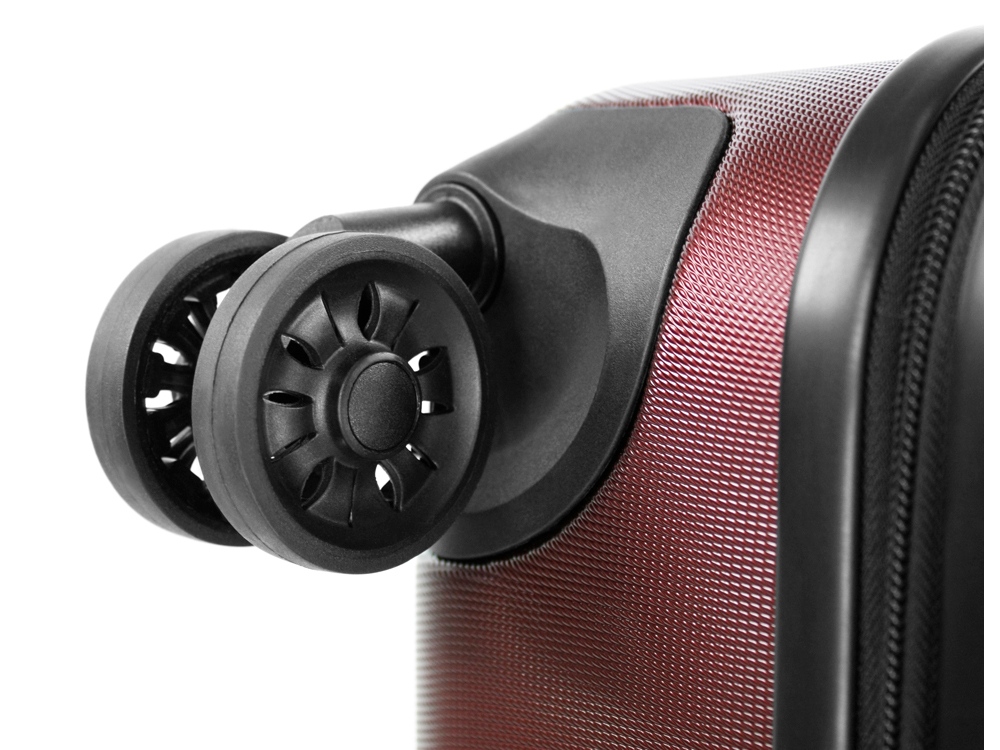 Чемодан BUGATTI Galatea, красный, поликарбонат / АБС-пластик, 46х27,5х67 см, 65 л — изображение 7