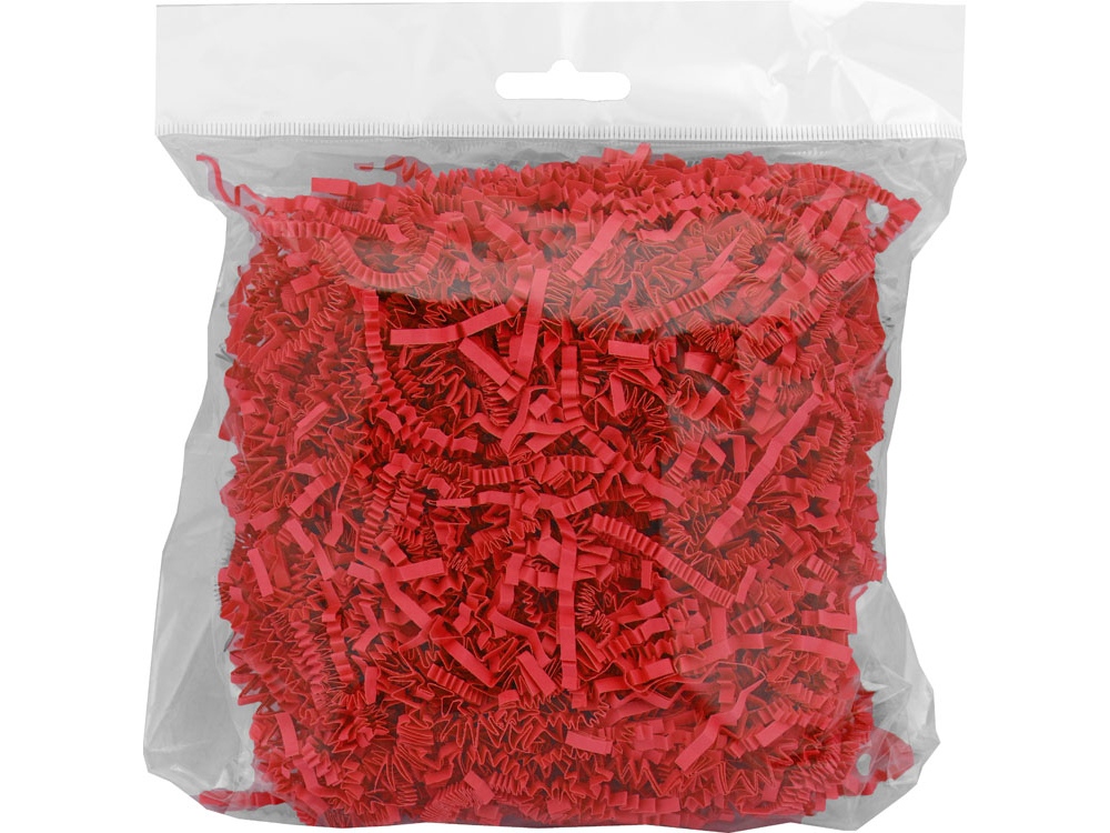 Бумажный наполнитель, 50 г., красный — изображение 2