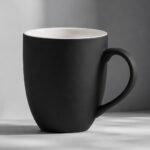 Кружка с покрытием soft-touch C1, черный