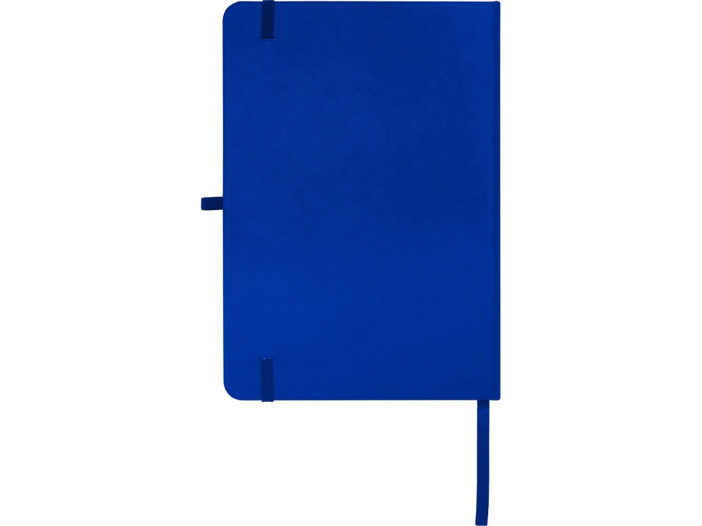 Teak блокнот А5 из переработан. материала в твердой обложке с линован. страницами - Ярко-синий — изображение 3
