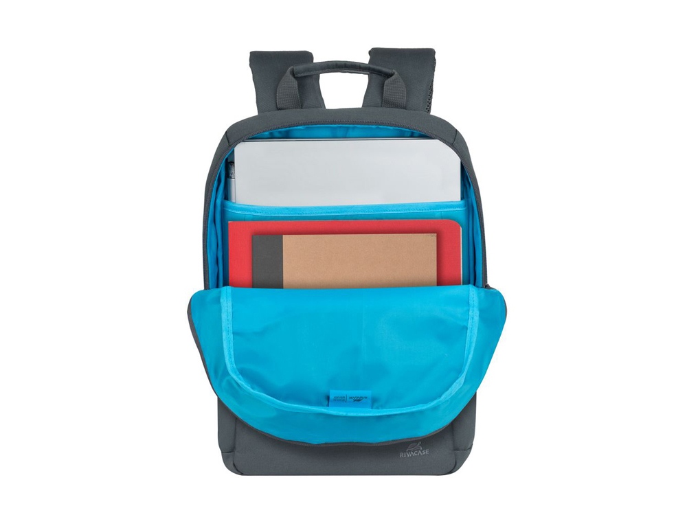 RIVACASE 8265 dark grey Laptop рюкзак для ноутбука 15.6 / 6 — изображение 13