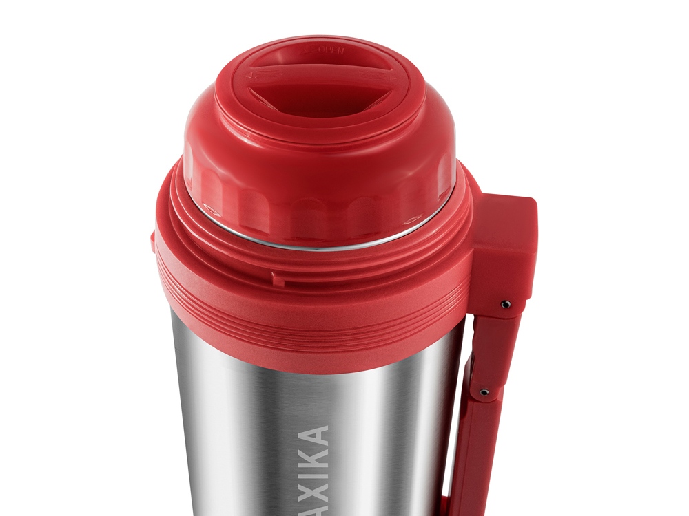 Термос универсальный (для еды и напитков) Relaxika 201, 1200 мл, стальной — изображение 6