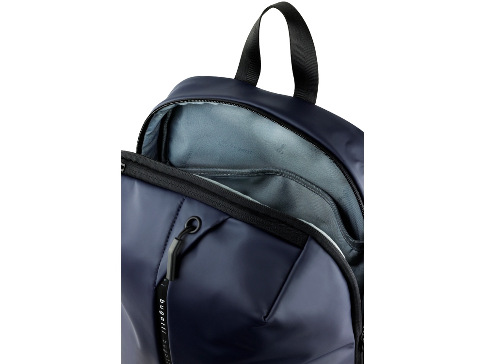 Рюкзак BUGATTI Blanc 15'', синий, тарпаулин/полиэстер, 32х15,5х45 см — изображение 4