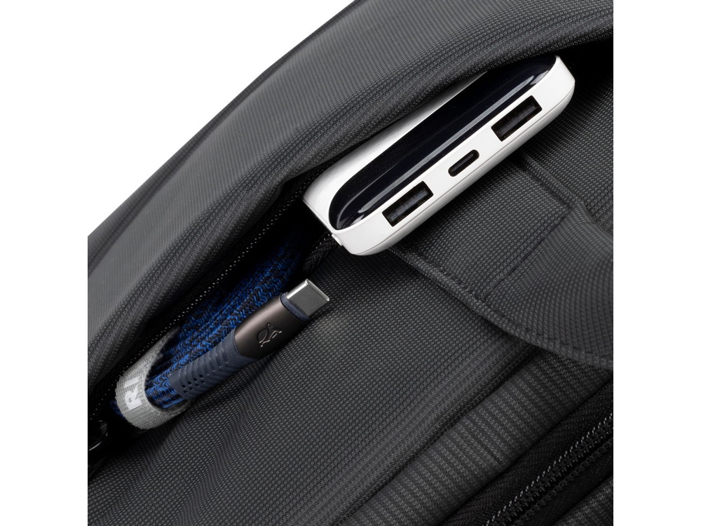 RIVACASE 8731 grey сумка для ноутбука 15,6 / 6 — изображение 21