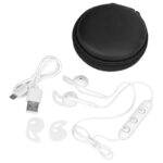 Беспроводные наушники Get Up с чехлом, белый