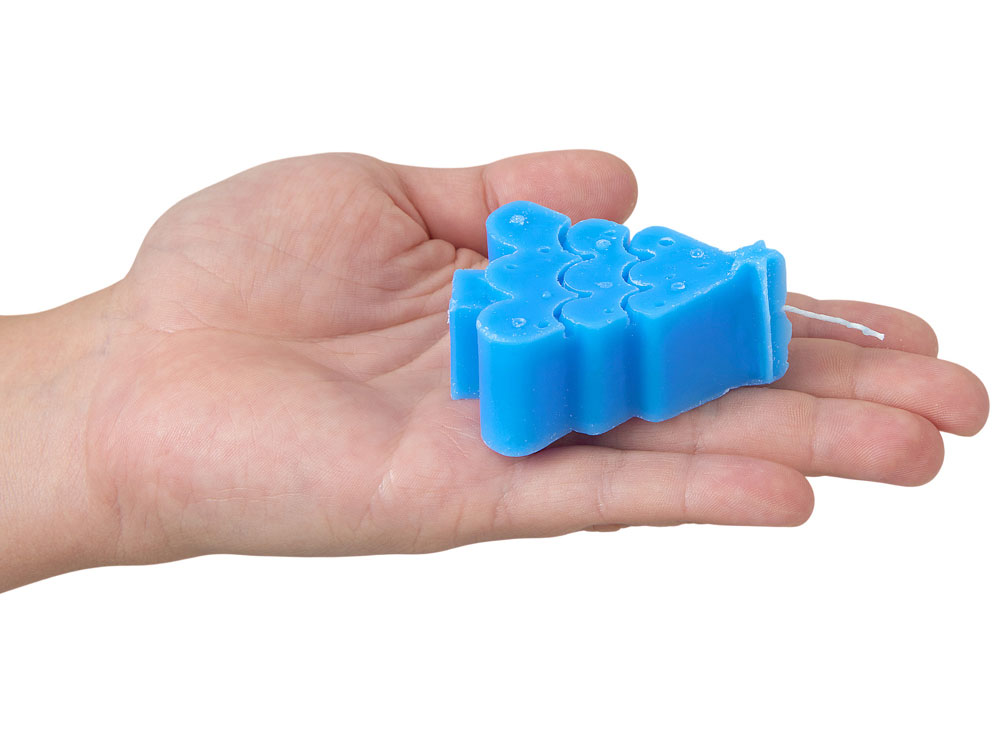 Свеча Елочка, синий — изображение 5