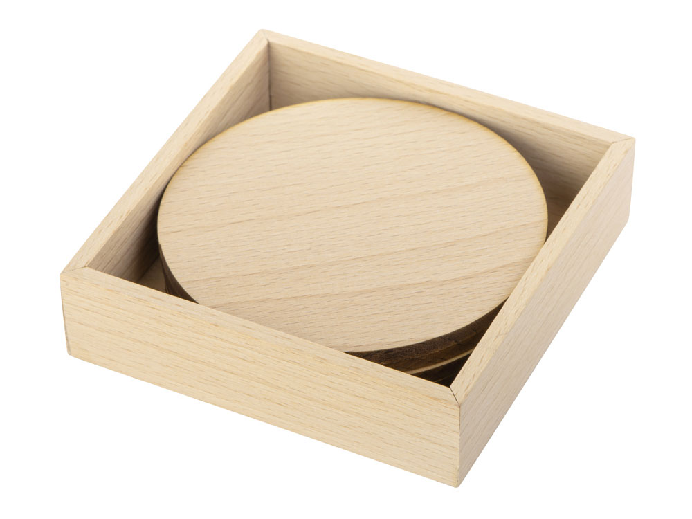 Набор круглых костеров на подставке Drink — изображение 4