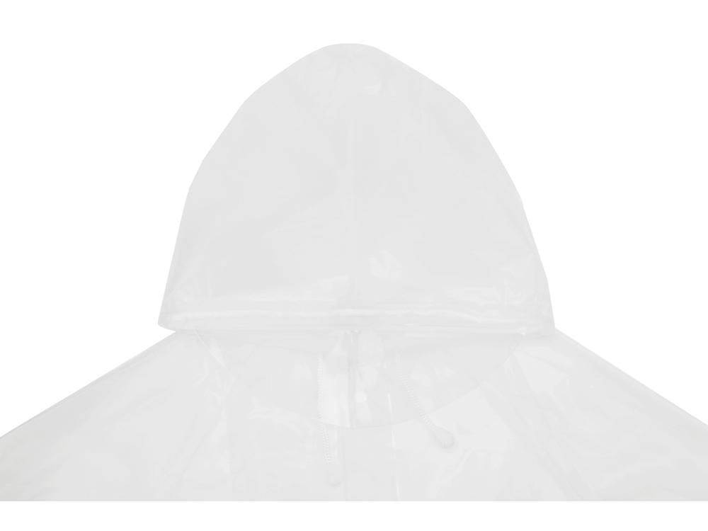 Дождевик Hawaii c чехлом унисекс, бесцветный полупрозрачный — изображение 11