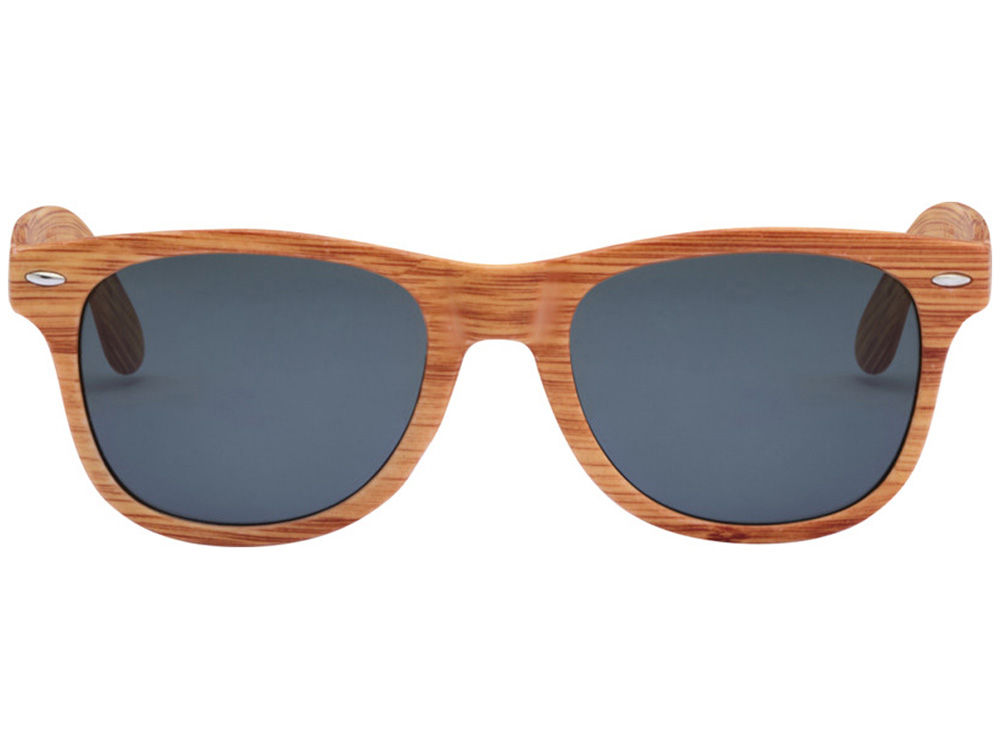 Солнцезащитные очки Mira с эффектом дерева - Натуральный — изображение 2