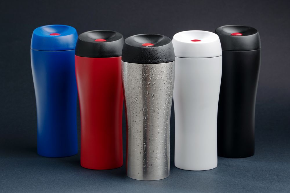 Термостакан Solingen, вакуумный, герметичный, белый — изображение 6