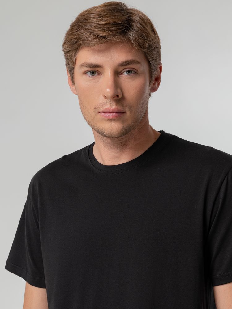 Футболка унисекс T-bolka 140, черная — изображение 12