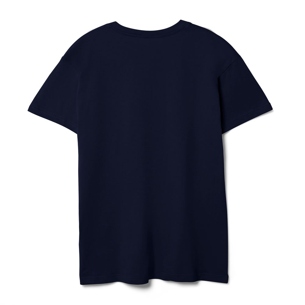 Футболка унисекс T-bolka 140, темно-синяя — изображение 2