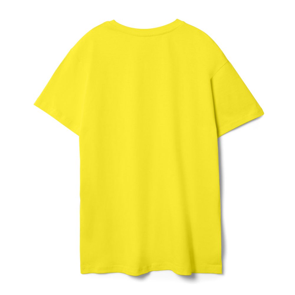Футболка унисекс T-bolka 140, желтая — изображение 2