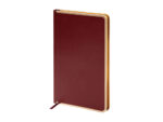 Ежедневник А5 недатированный Chelsea, бордовый (золотистый кант и срез)