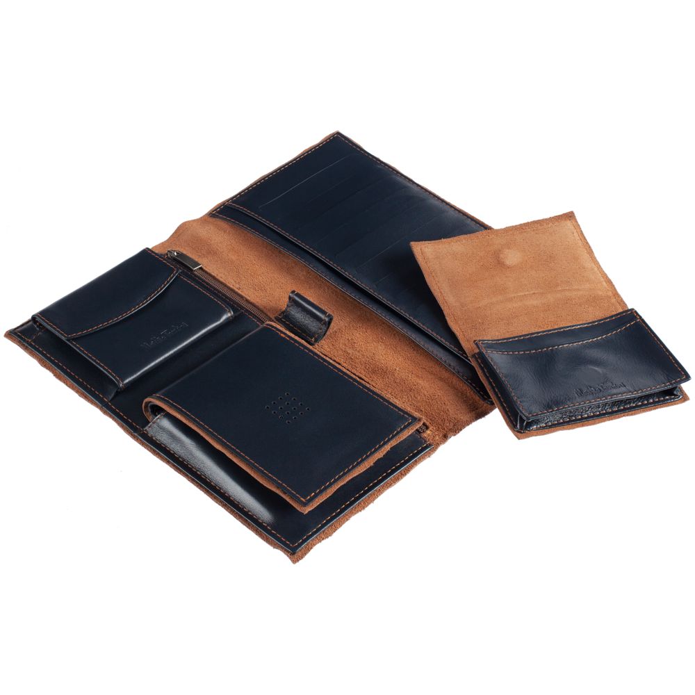 Футляр для визиток Palermo, синий — изображение 4