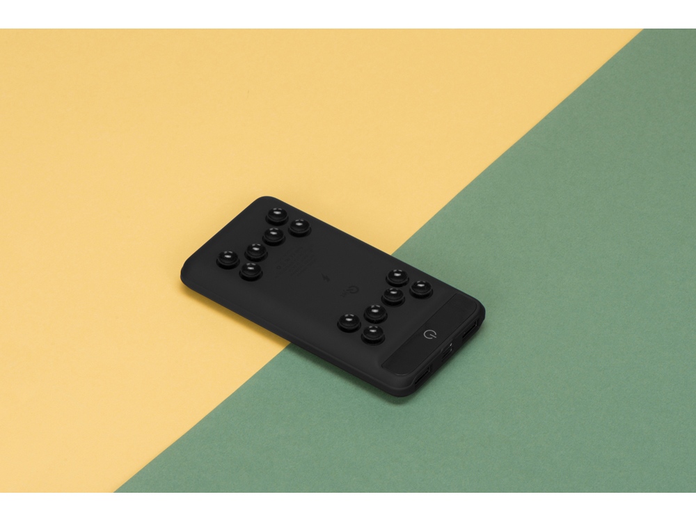 Портативное беспроводное зарядное устройство Airbank, 10000 mAh, черный — изображение 12