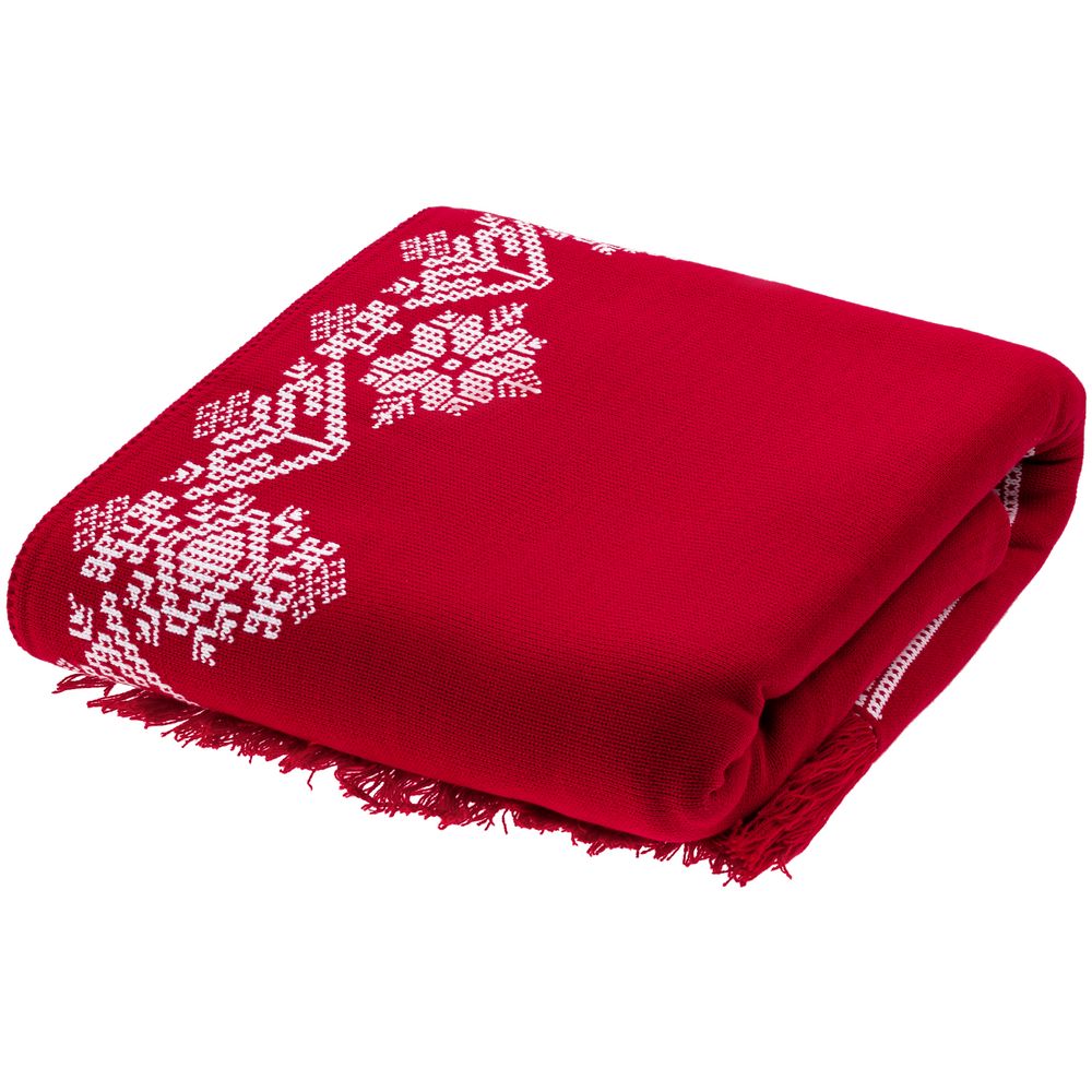 Плед Onego, красный — изображение 6