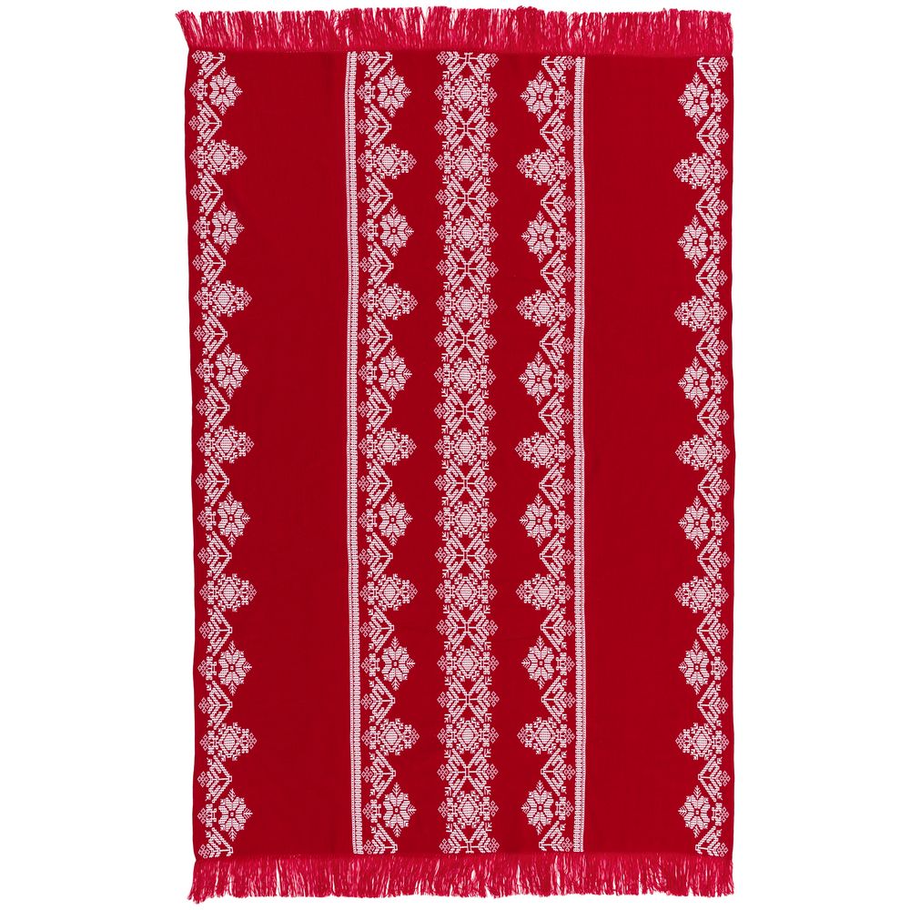 Плед Onego, красный — изображение 2