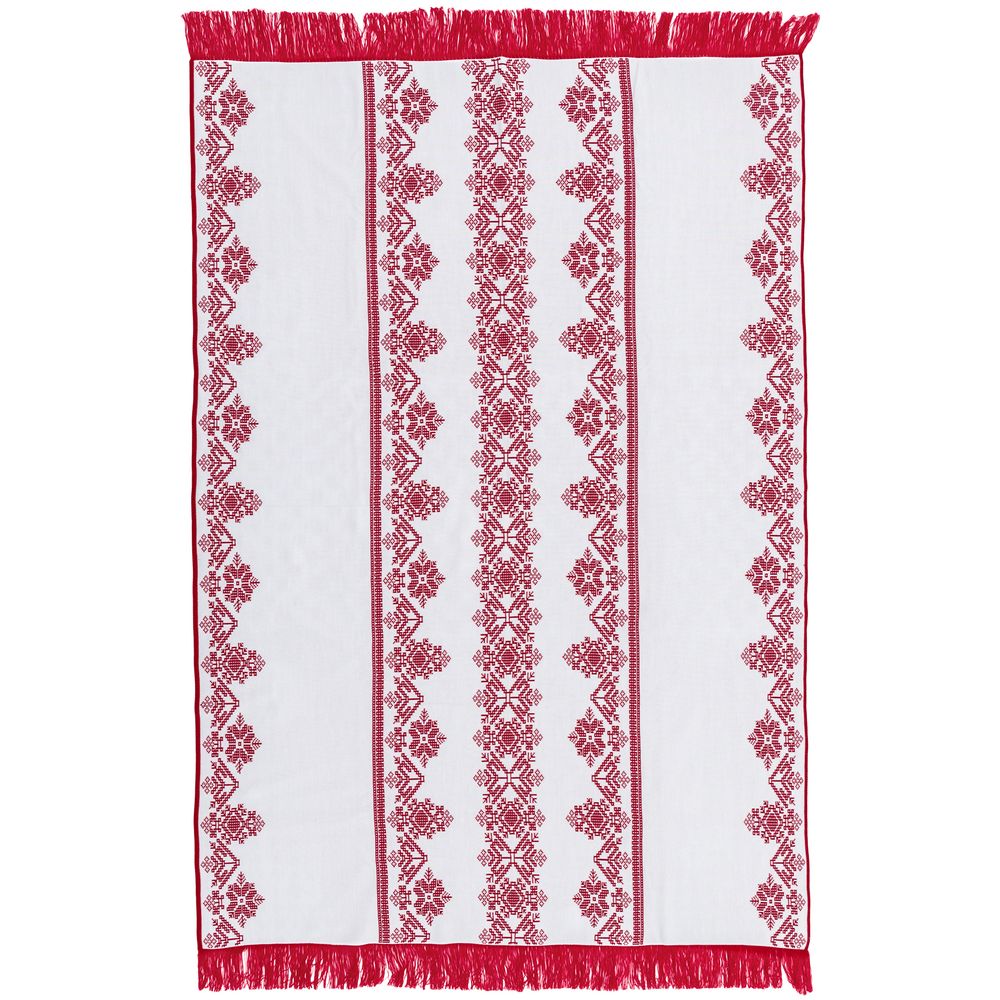 Плед Onego, красный — изображение 3