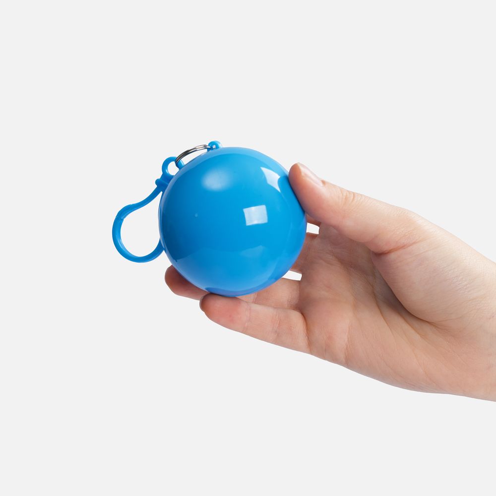 Дождевик в круглом футляре Nimbus, синий — изображение 3