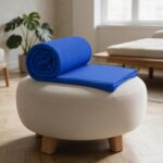 Плед Флис, 360 г/м2, синий