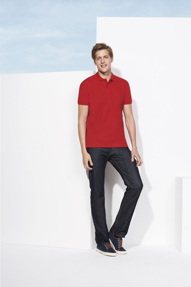 Рубашка поло мужская Spirit 240, темно-синяя (navy) — изображение 4