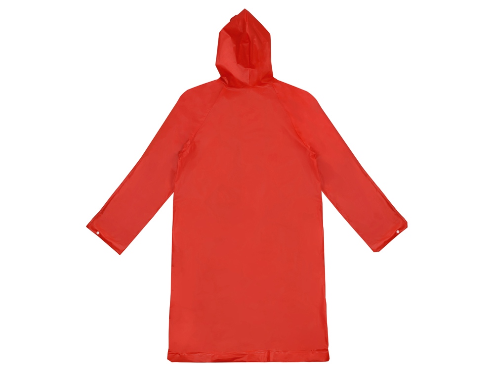 Дождевик Hawaii c чехлом унисекс, красный — изображение 4
