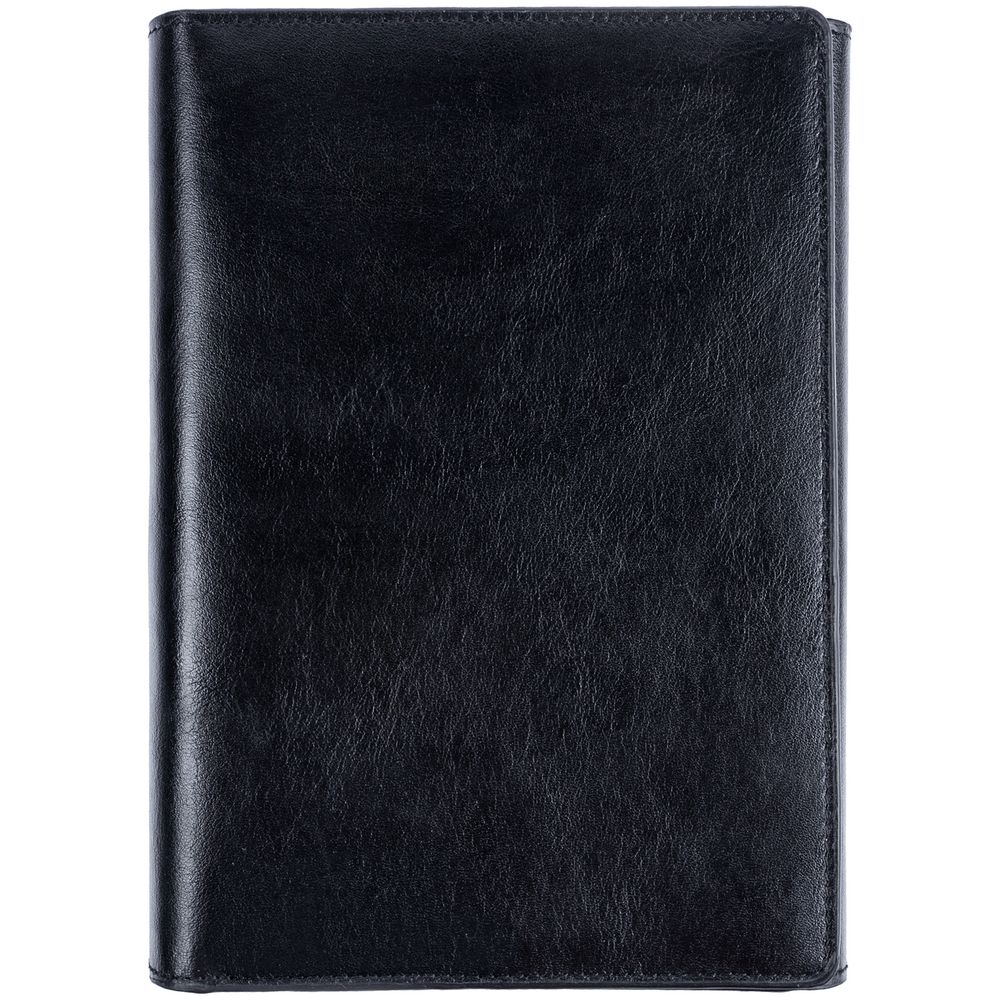 Ежедневник-портфолио Napoli, недатированный, черный — изображение 2