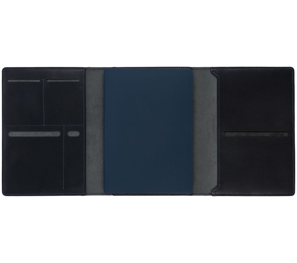 Ежедневник-портфолио Napoli, недатированный, синий — изображение 4