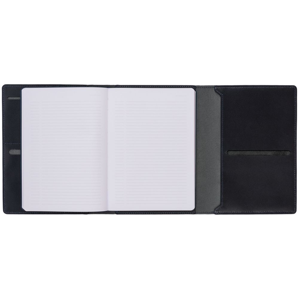 Ежедневник-портфолио Napoli, недатированный, синий — изображение 6