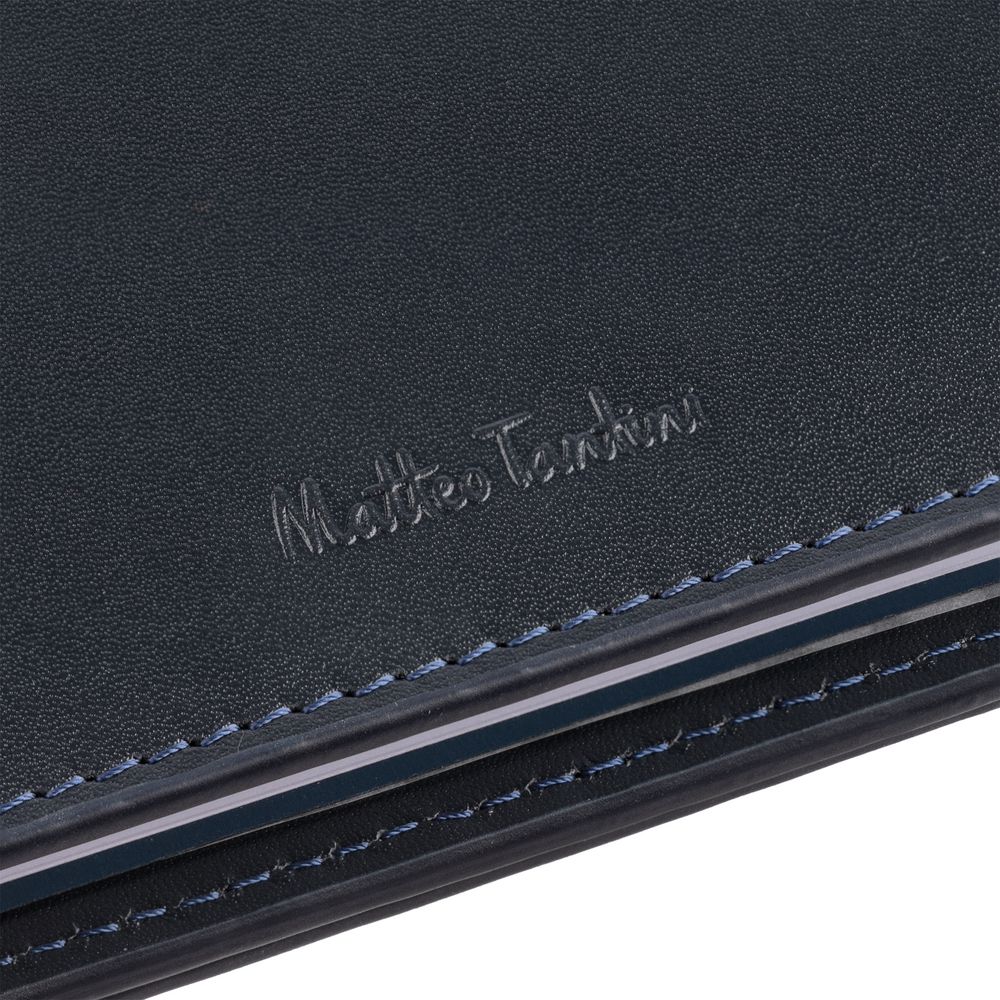 Ежедневник-портфолио Napoli, недатированный, синий — изображение 10