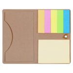 Футляр для визитки Eco Holder со стикерами, крафт