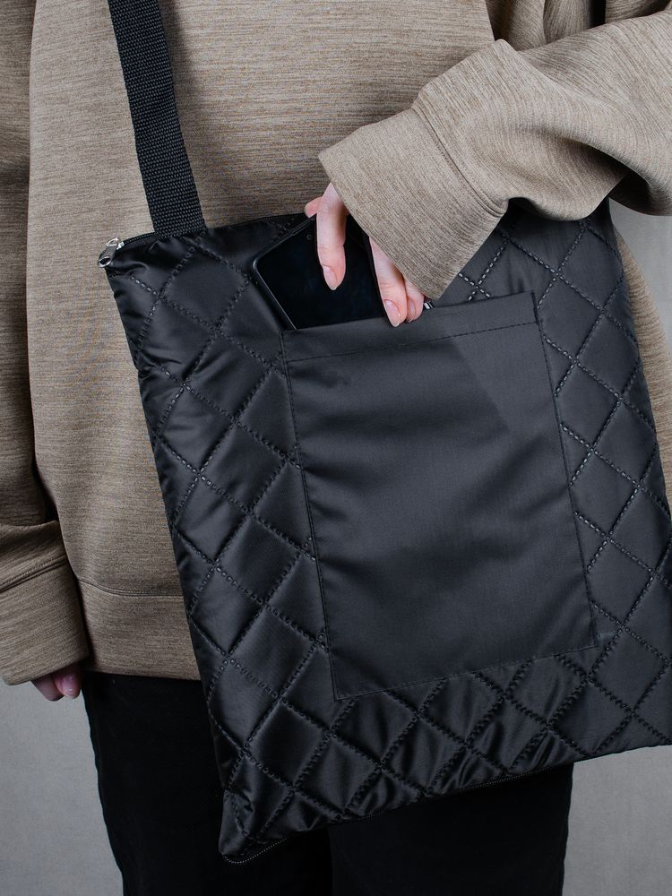 Плед для пикника Soft & Dry, черный — изображение 7