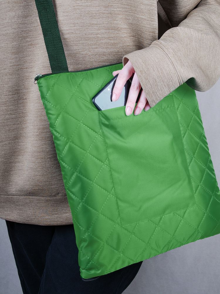 Плед для пикника Soft & Dry, светло-зеленый — изображение 4