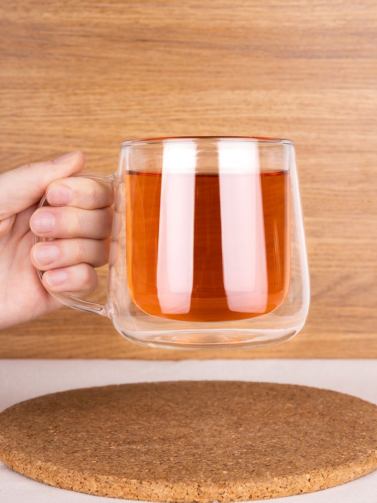 Чашка с двойными стенками Glass First — изображение 4