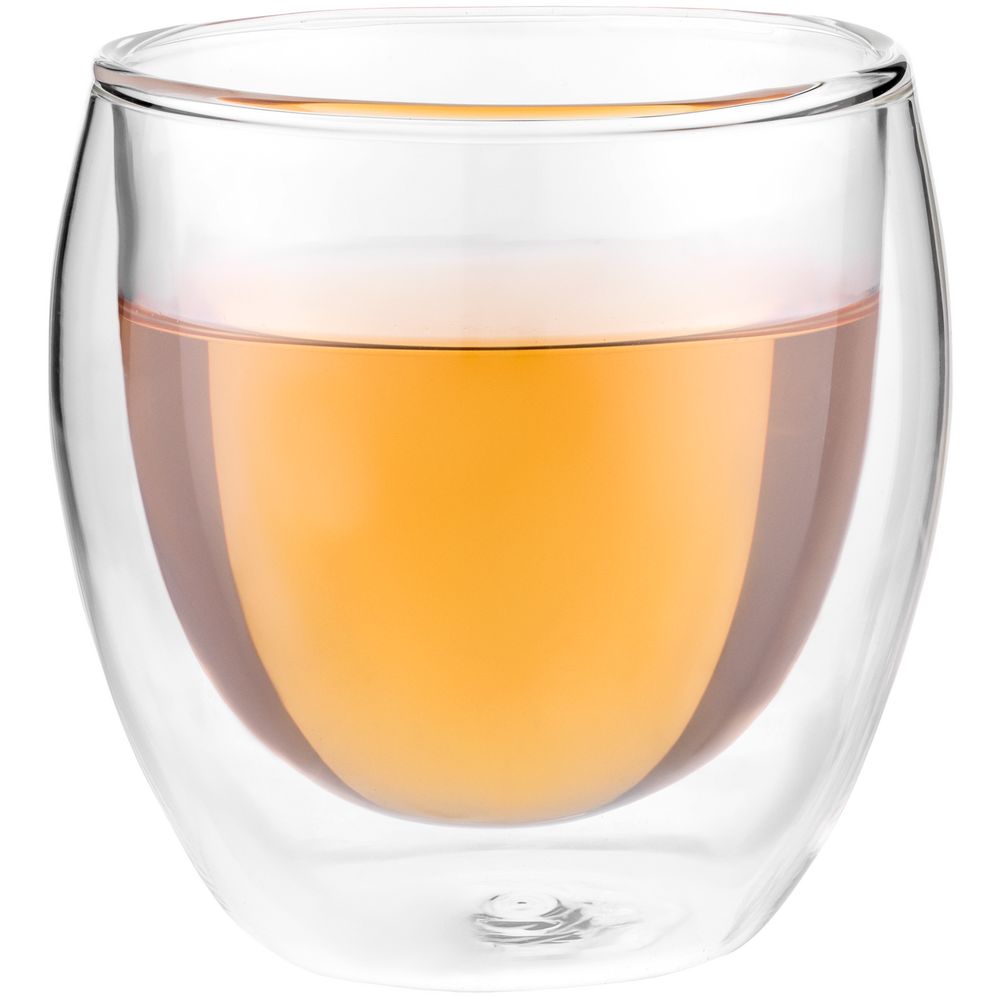 Стакан с двойными стенками Glass Bubble, бесцветный — изображение 2