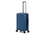 Чемодан TORBER Caspian, тёмно-синий, ABS-пластик, 43 х 26 х 68 см, 64 л