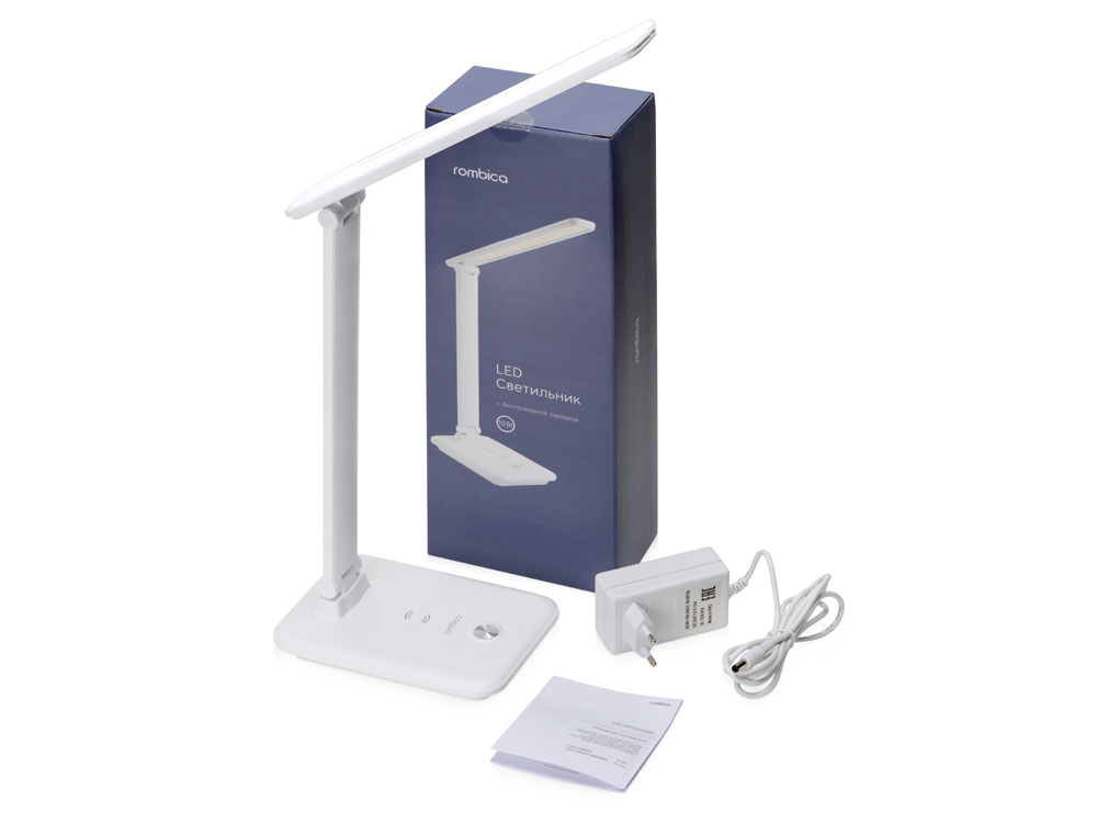 Настольная лампа Rombica LED FAROS, белый (квадратное основание) (Р) — изображение 15