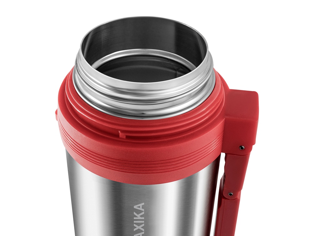 Термос универсальный (для еды и напитков) Relaxika 201, 800 мл, стальной — изображение 8