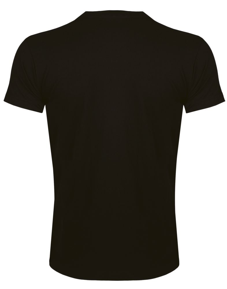 Футболка мужская приталенная Imperial Fit 190, черная — изображение 2