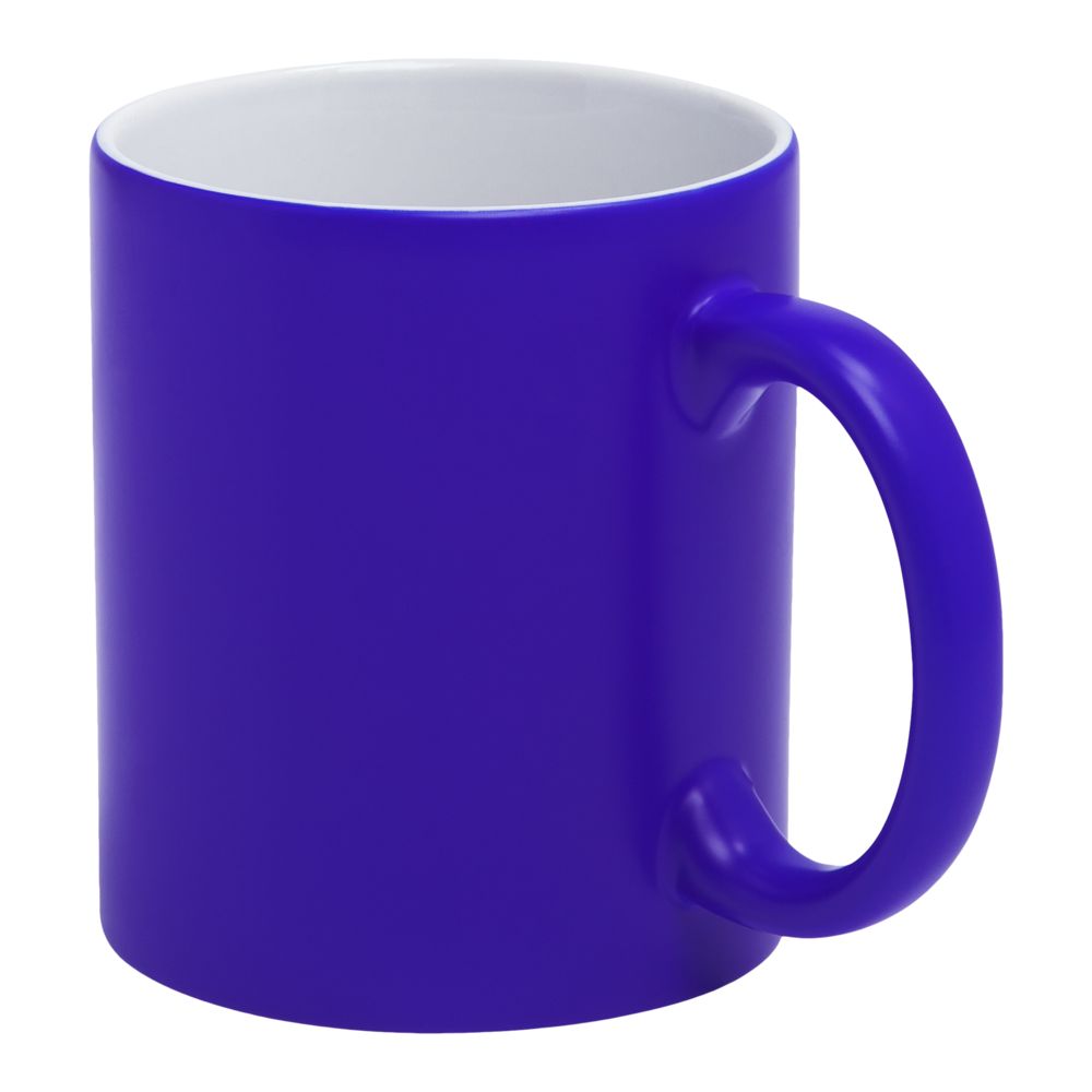 Кружка «Хамелеон», ver.2, матовая, синяя — изображение 2