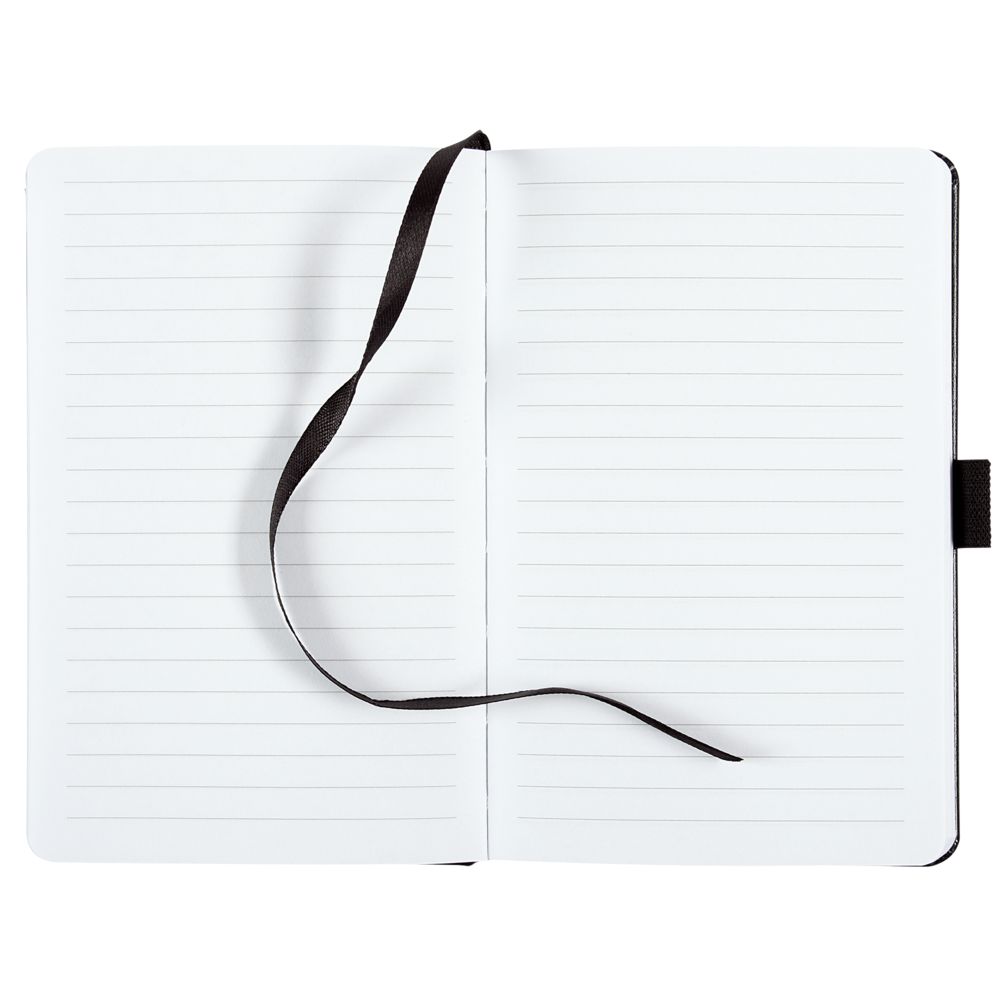 Блокнот Freenote Mini, в линейку, черный — изображение 3